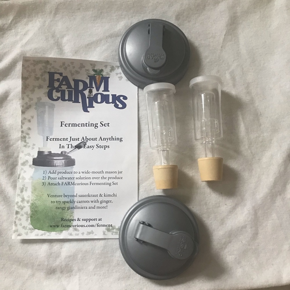 Fermenting kit by Farmcurious (grey 2-pack)